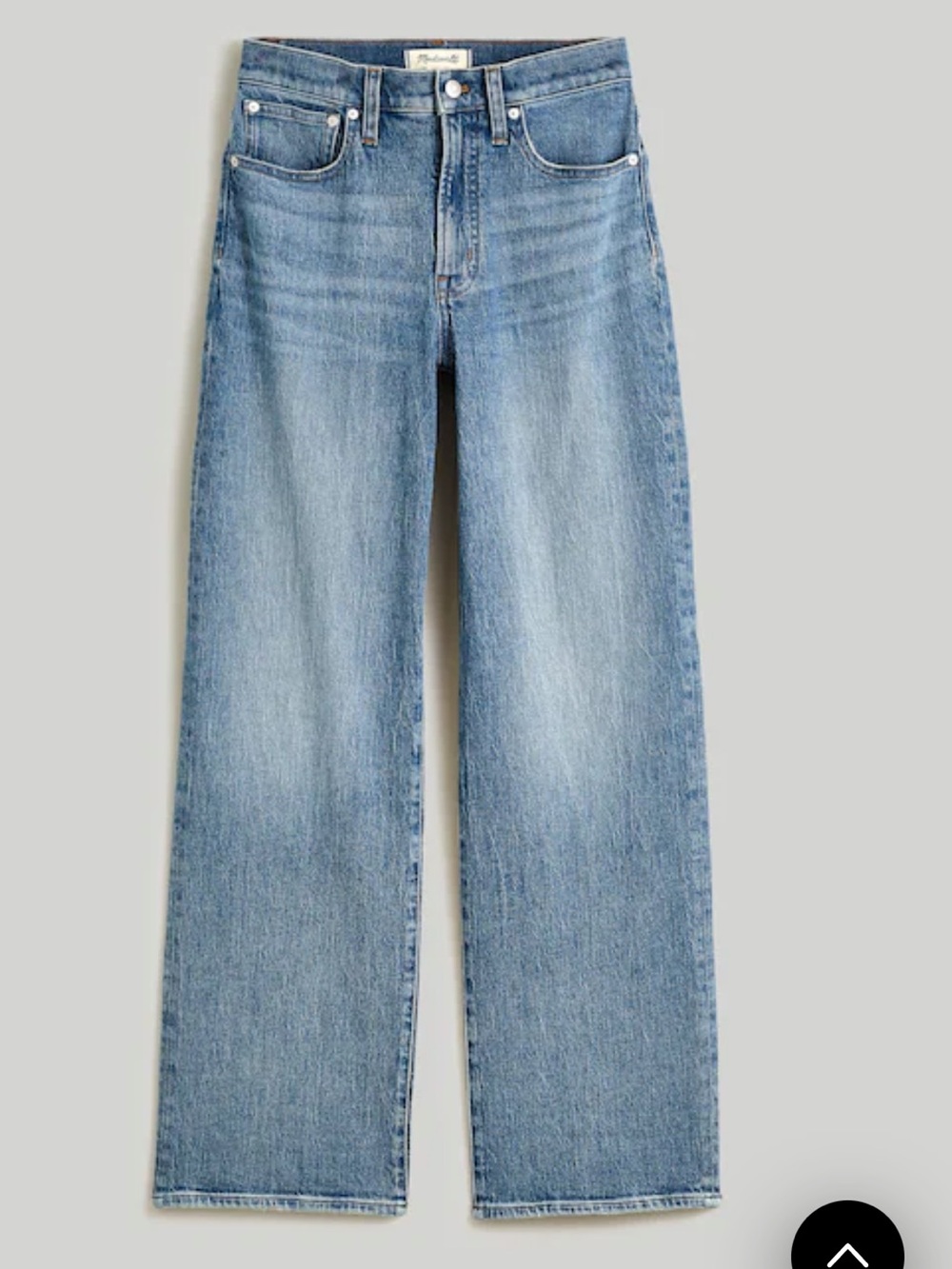 Madewell Perfect Vintage Wide leg jeans size 27 Heathcote wash